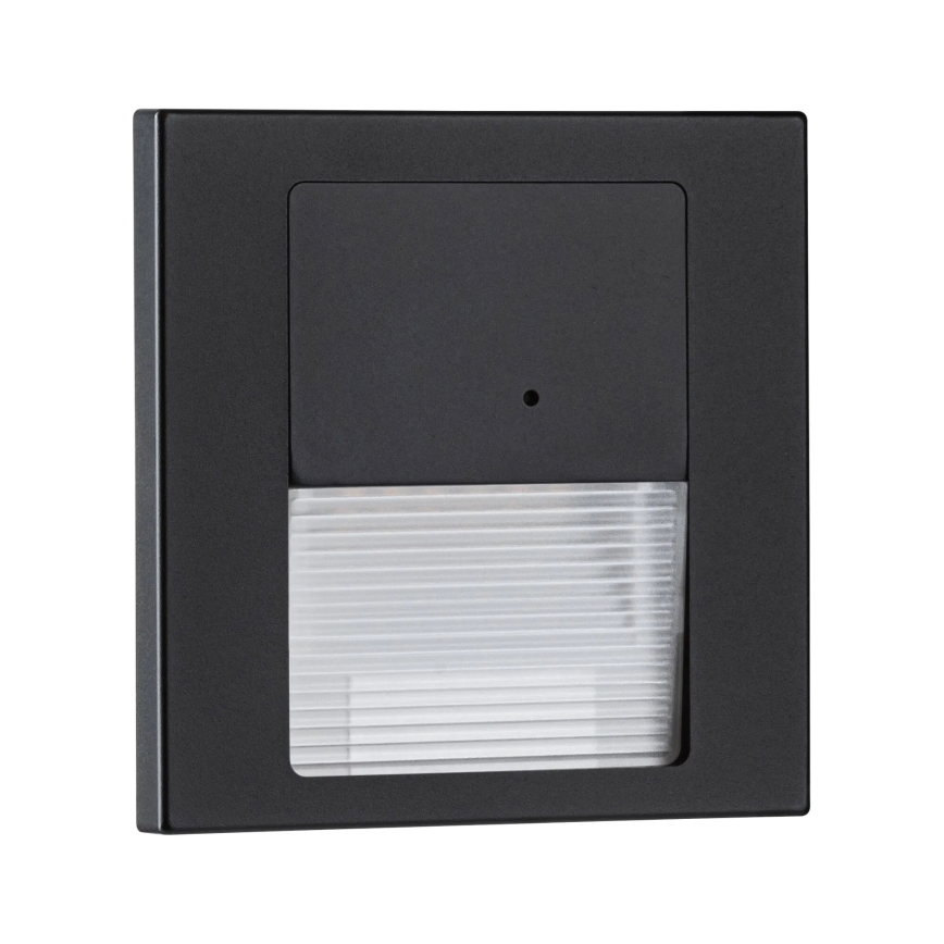 Paulmann 80004 - LED/1W Лестничный светильник с датчиком TSARO 230V Lead/черный