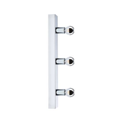 Paulmann 80096 - 3xE14/40W IP44 Підсвітка для дзеркала у ванній REGULA 230V глянцевий хром