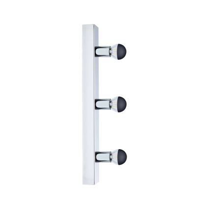 Paulmann 80096 - 3xE14/40W IP44 Підсвітка для дзеркала у ванній REGULA 230V глянцевий хром