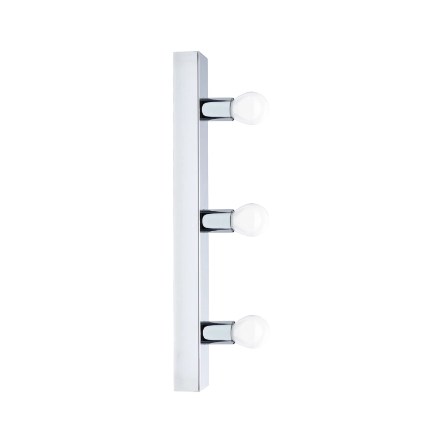 Paulmann 80096 - 3xE14/40W IP44 Підсвітка для дзеркала у ванній REGULA 230V глянцевий хром