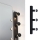 Paulmann 80097 - 3xE14/40W IP44 Підсвітка для дзеркала у ванній REGULA 230V чорний