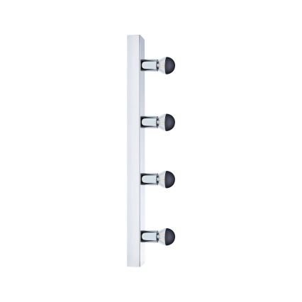 Paulmann 80098 - 4xE14/40W IP44 Підсвітка для дзеркала у ванній REGULA 230V глянцевий хром