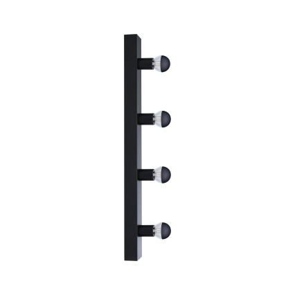 Paulmann 80099 - 4xE14/40W IP44 Подсветка для зеркала в ванной комнате REGULA 230V черный