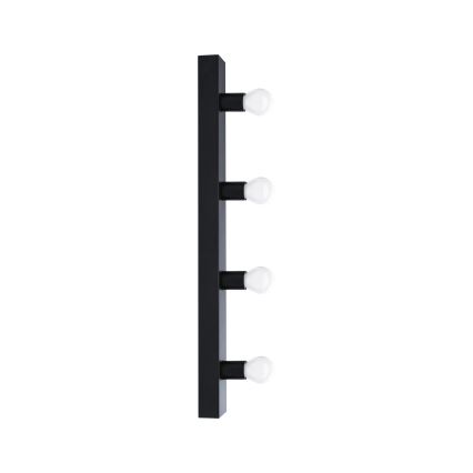 Paulmann 80099 - 4xE14/40W IP44 Подсветка для зеркала в ванной комнате REGULA 230V черный