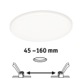 Paulmann 92392 - LED/17,5W IP44 Вбудований світильник для ванної кімнати VARIFIT 230V