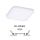 Paulmann 92393 - LED/4,5W IP44 Вбудований світильник для ванної кімнати VARIFIT 230V