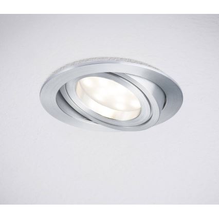 Paulmann 92798 - 1xLED/6,8W IP23 Вбудований стельовий світильник для ванної COIN 230V