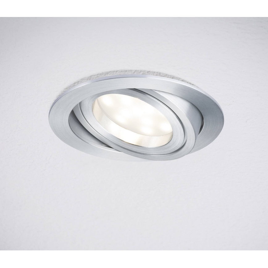 Paulmann 92798 - 1xLED/6,8W IP23 Вбудований стельовий світильник для ванної COIN 230V