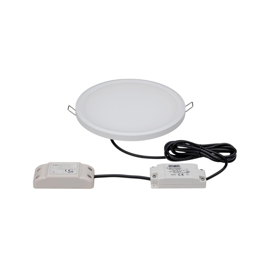 Paulmann 92801 - LED/9W IP65 Вбудований стельовий світильник для ванної WARM DIM 230V 2000K/3000K/4000K