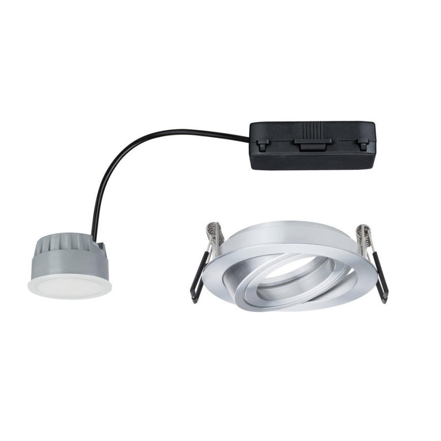 Paulmann 92832 - LED/7W Світильник для підвісної стелі для ванної з регулятором яскравості COIN 230V