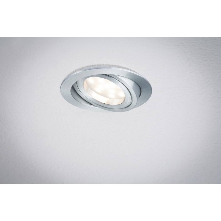 Paulmann 92832 - LED/7W Встроенный светильник для ванной комнаты с регулированием яркости COIN 230V