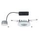Paulmann 92847 - НАБОР 3xLED/7W IP65 Встроенный светильник для ванной комнаты с регулированием яркости COIN 230V
