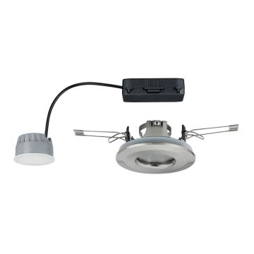 Paulmann 92848 - LED/7W IP65 Встроенный светильник для ванной комнаты COIN 230V