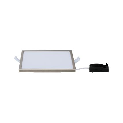 Paulmann 92939 - LED/11W IP44 Диммируемый встраиваемый потолочный светильник для ванной AREO 230V 18x18 см, матовый хром