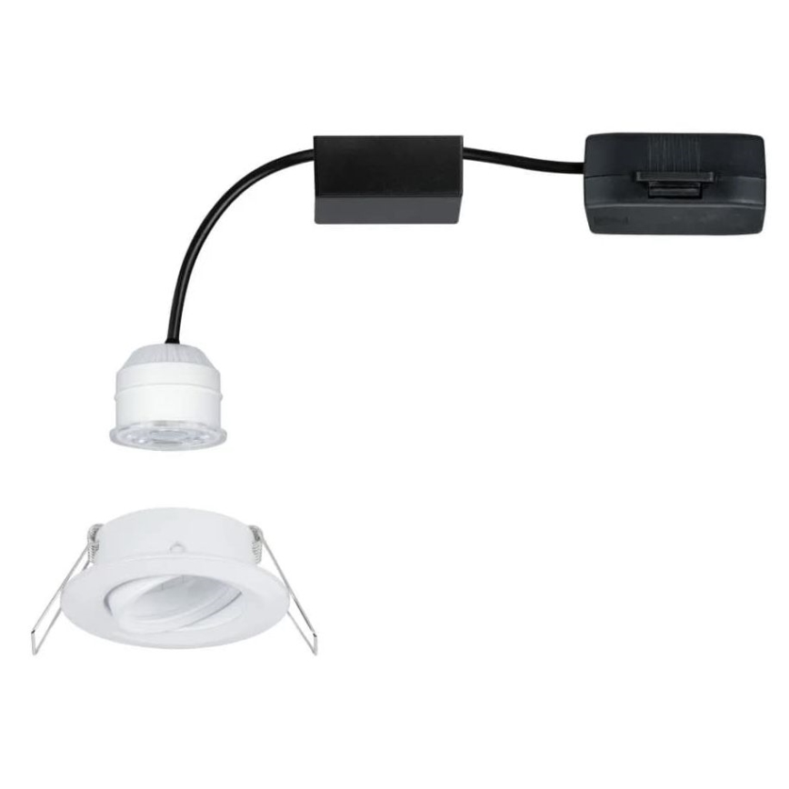 Paulmann 92970 - LED/4,2W IP23 Вбудований стельовий світильник для ванної з регулюванням яскравості COIN 230V