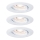 Paulmann 92971 - НАБІР 3x LED/4,2W IP23 Вбудований стельовий світильник для ванної з регулюванням яскравості NOVA 230V