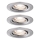 Paulmann 92973 - НАБІР 3xLED/4,2W IP23 Світильник для ванної з регулюванням яскравості COIN 230V