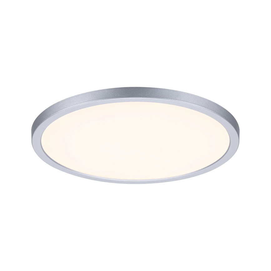 Paulmann 92992 - LED/16W IP44 Потолочный встраиваемый светильник для ванной комнаты AREO, 230V, 2000/3000/4000K, диаметр 23 см, матовый хром