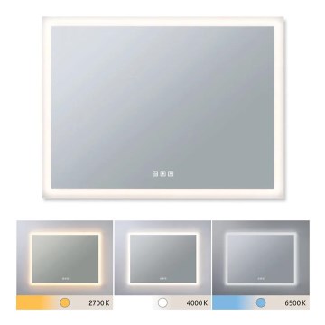 Paulmann 93013 - LED/22W IP44 Регульоване дзеркало для ванної кімнати з підігрівом і підсвічуванням 230В 2700/4000/6500K