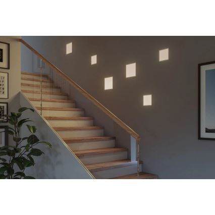 Paulmann 93059 - LED/13W IP44 Диммируемый встраиваемый потолочный светильник для ванной AREO 230V 17,5x17,5 cm белый
