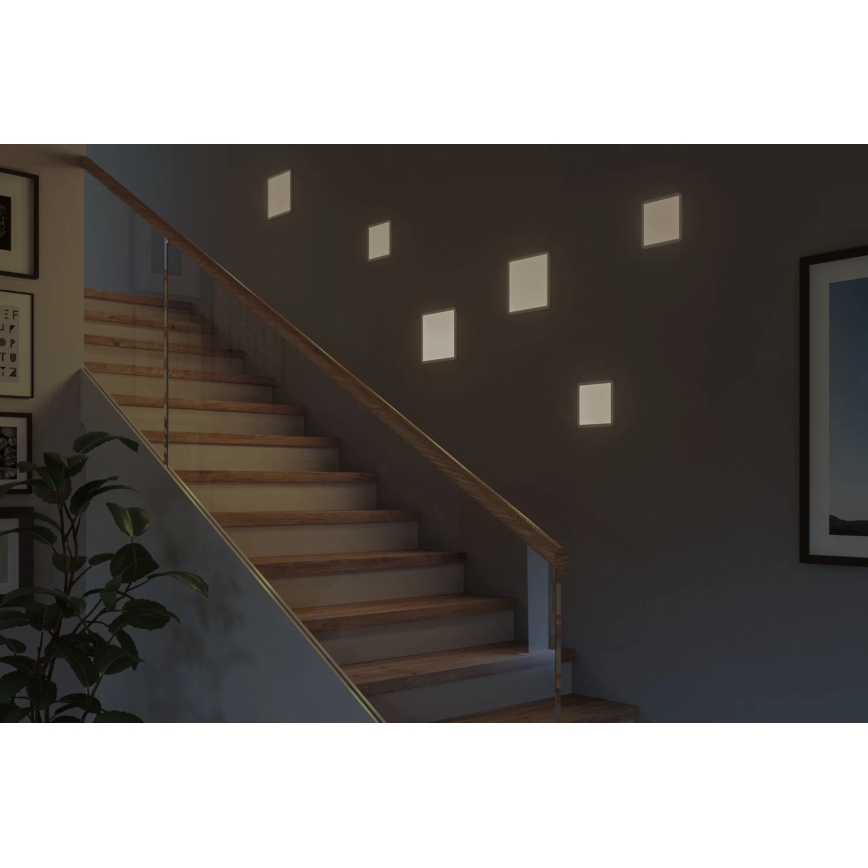 Paulmann 93060 - LED/16W IP44 з регулюванням яскравості вбудований стельовий світильник для ванної кімнати AREO 230V 23x23 cm білий