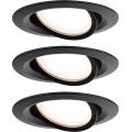 Paulmann 93080 - НАБОР 3xLED/6W IP23 Встроенный светильник для ванной комнаты с регулированием яркости COIN 230V