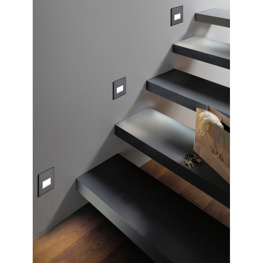 Paulmann 93094 - LED/1,2W Лестничный светильник EDGE 230V