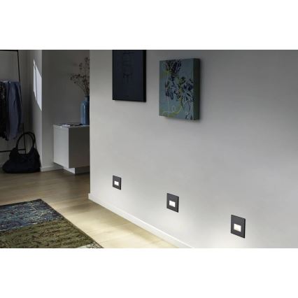 Paulmann 93094 - LED/1,2W Сходовий світильник EDGE 230V