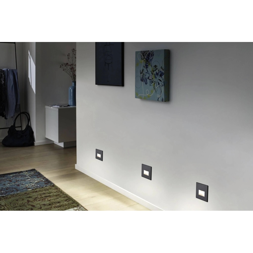 Paulmann 93094 - LED/1,2W Сходовий світильник EDGE 230V