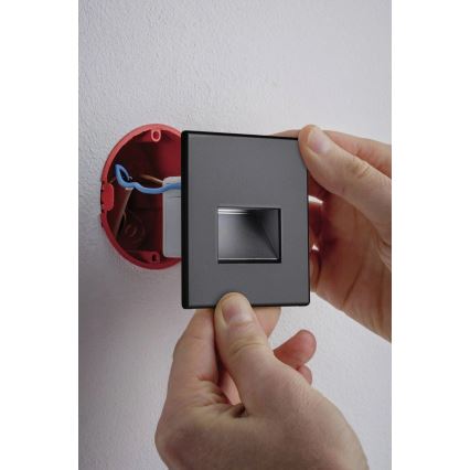 Paulmann 93094 - LED/1,2W Сходовий світильник EDGE 230V