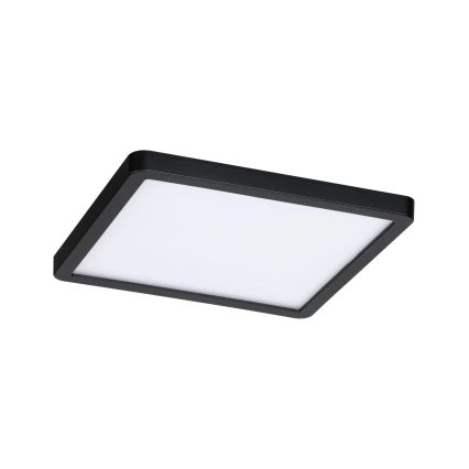 Paulmann 93101 - LED/13W IP44 вбудований світильник для ванної кімнати AREO 230V 2000/3000/4000K 17,5x17,5 cm чорний