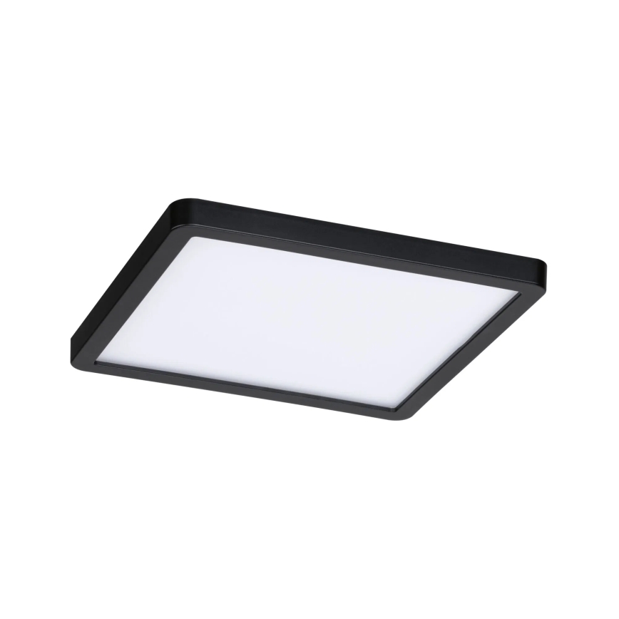 Paulmann 93101 - LED/13W IP44 вбудований світильник для ванної кімнати AREO 230V 2000/3000/4000K 17,5x17,5 cm чорний