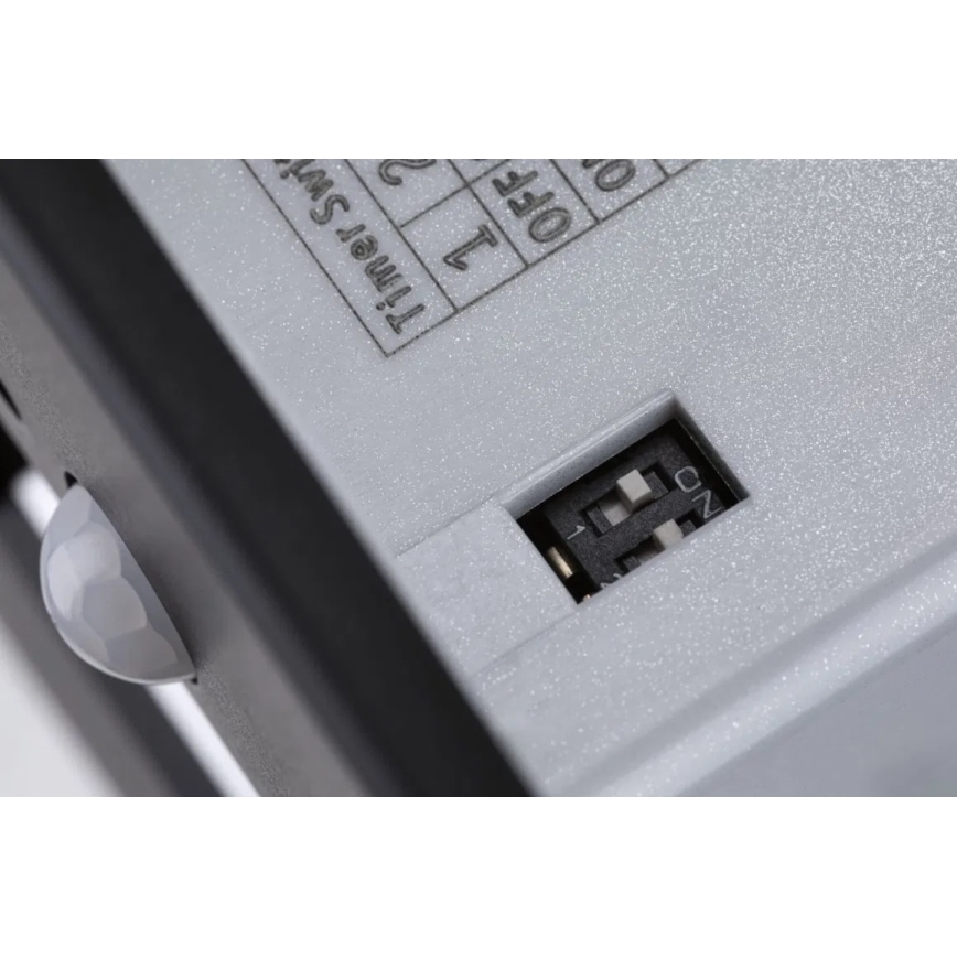 Paulmann 93135 - LED/1,2W Лестничный светильник с датчиком EDGE 230V черный