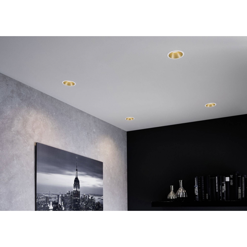 Paulmann 93406 - НАБІР 3xLED/6,5W IP44 Вбудований стельовий світильник для ванної з регулюванням яскравості COLE 230V