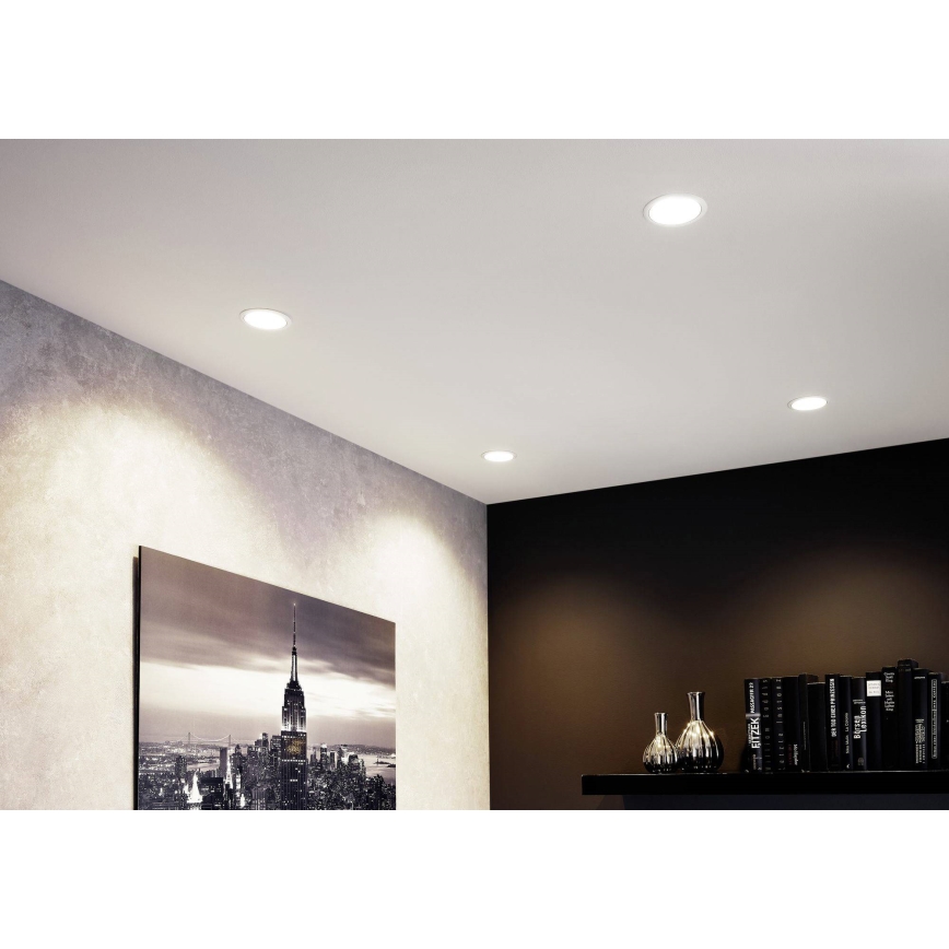 Paulmann 93410 - НАБОР 3xLED/6,5W IP44 Встроенный светильник для ванной комнаты с регулированием яркости COLE 230V