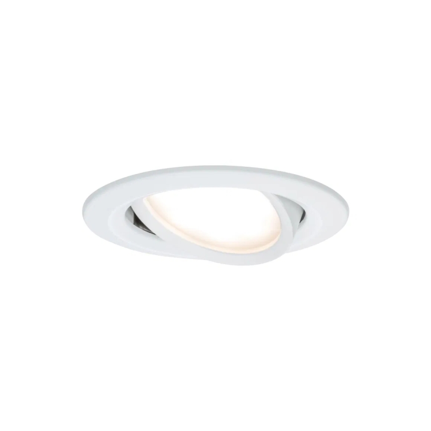 Paulmann 93485 - НАБІР 3xLED/6W IP23 Вбудований стельовий світильник для ванної з регулюванням яскравості NOVA 230V