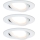 Paulmann 93485 - НАБОР 3xLED/6W IP23 Встроенный светильник для ванной комнаты с регулированием яркости NOVA 230V