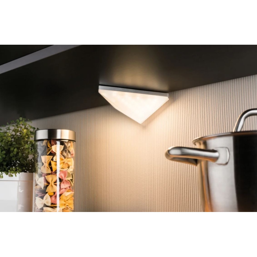 Paulmann 93584 - НАБІР 2xLED/6,2W IP44 Освітлення меблів KITE 230V