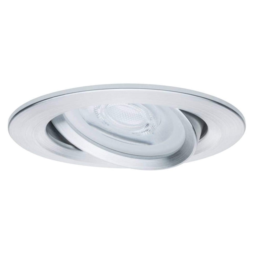 Paulmann 93602 - Диммируемый встраиваемый светильник для ванной комнаты NOVA 230V LED GU10/7W IP23