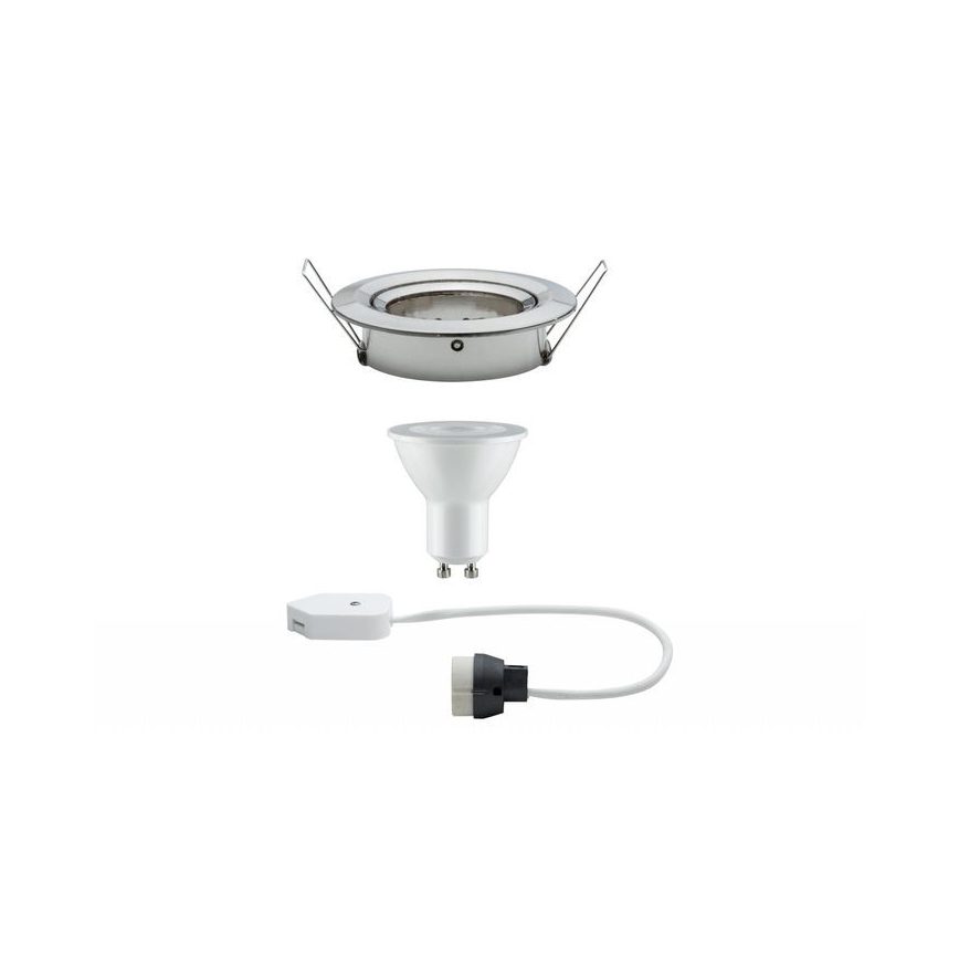 Paulmann 93603 - LED-GU10/7W IP23 Вбудований стельовий світильник для ванної з регулюванням яскравості NOVA 230V