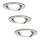 Paulmann 93607 - Набор 3x светодиодных диммируемых светильника для ванной комнаты GU10/7W IP23 230V
