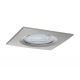 Paulmann 93611 - LED-GU10/7W IP44 Диммируемый встраиваемый потолочный светильник для ванной комнаты NOVA 230V