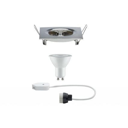 Paulmann 93611 - LED-GU10/7W IP44 Світильник для ванної з регулюванням яскравості NOVA 230V