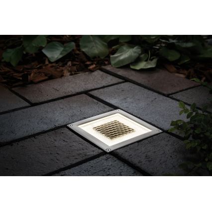 Paulmann 93774 - LED/0,24W IP67 Тротуарный светильник на солнечной батарее CUBE 1,2V