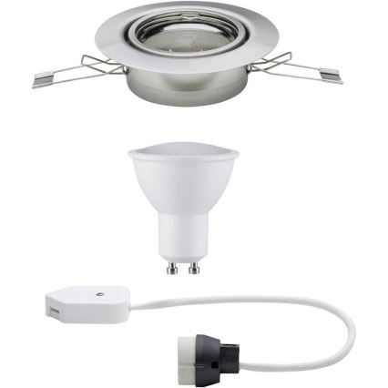 Paulmann 93849 - LED-GU10/4,5W/230V Стельовий вбудований світильник PREMIUM LINE 230V