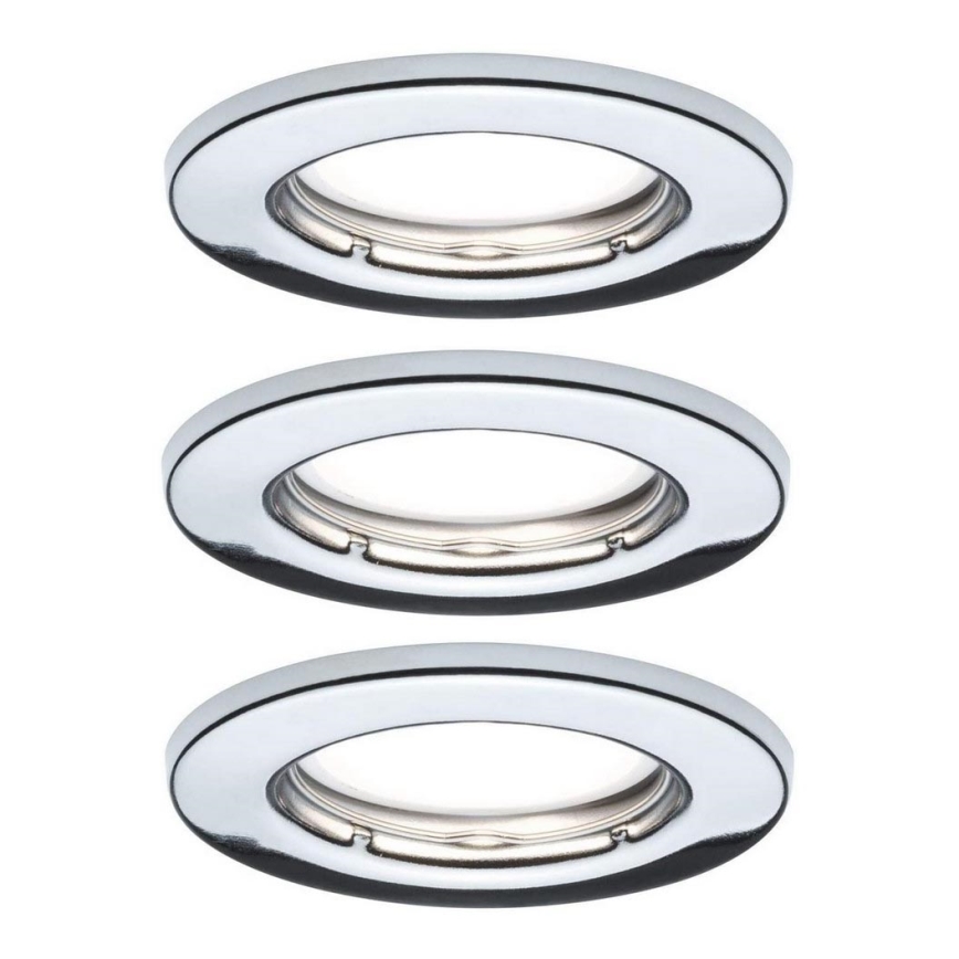 Paulmann 93853 - НАБІР 3xLED-GU10/4,5W Вбудований світильник STARR 230V