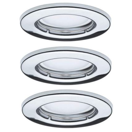Paulmann 93853 - НАБІР 3xLED-GU10/4,5W Вбудований світильник STARR 230V