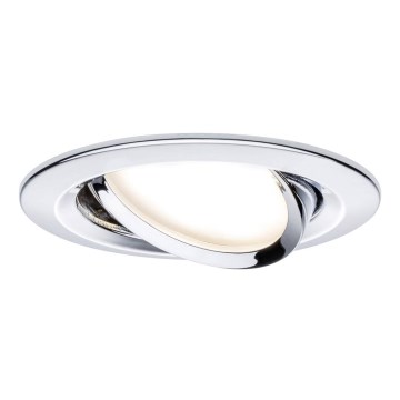 Paulmann 93867 - Встраиваемый потолочный светильник для ванной COIN LED, 6,8 Вт, IP23, 230 В