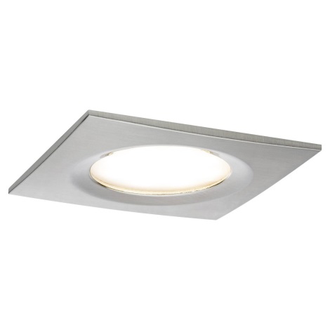 Paulmann 93891 - LED/6,8W IP44 Диммируемый встраиваемый потолочный светильник для ванной комнаты COIN 230V