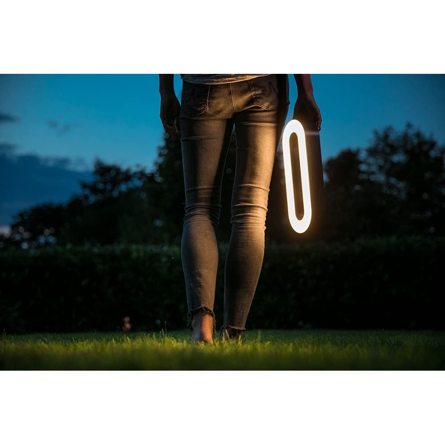Paulmann 93933 - LED/6W IP44 Уличная переносная лампа с регулированием яркости MOVAL 230V